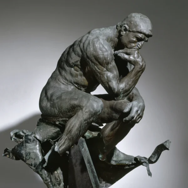 Escultura de um homem pensativo - Voluntarismo do CARF em decisões sobre PLR