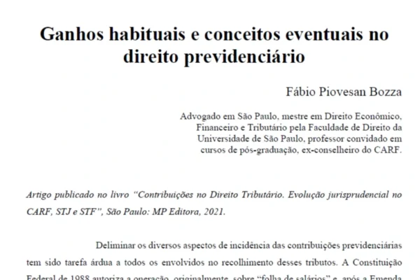 direito previdencário