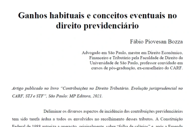 direito previdencário